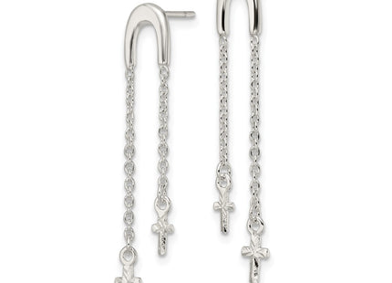 Sterling Silver Earrings Style QE16578 - Classique Jewelry Inc.