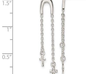 Sterling Silver Earrings Style QE16578 - Classique Jewelry Inc.
