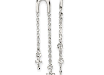 Sterling Silver Earrings Style QE16578 - Classique Jewelry Inc.
