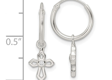 Sterling Silver Earrings Style QE16579 - Classique Jewelry Inc.