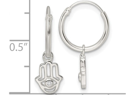 Sterling Silver Earrings Style QE16583 - Classique Jewelry Inc.