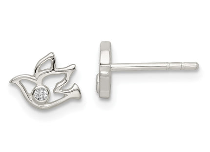 Sterling Silver Earrings Style QE16585 - Classique Jewelry Inc.