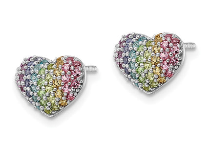 Sterling Silver Earrings Style QE16592 - Classique Jewelry Inc.