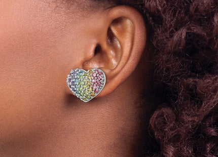 Sterling Silver Earrings Style QE16592 - Classique Jewelry Inc.