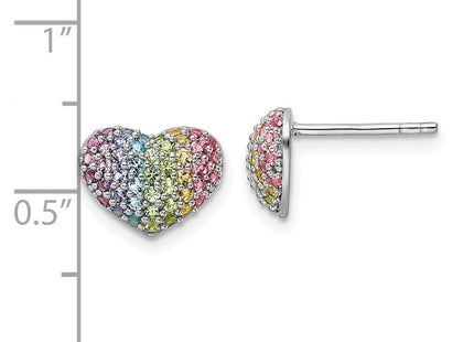 Sterling Silver Earrings Style QE16592 - Classique Jewelry Inc.