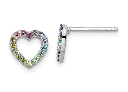 Sterling Silver Earrings Style QE16593 - Classique Jewelry Inc.