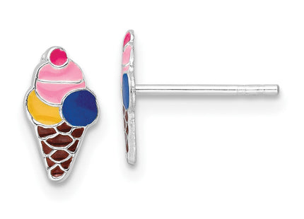 Sterling Silver Earrings Style QE16610 - Classique Jewelry Inc.