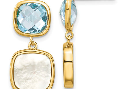 Sterling Silver Earrings Style QE16640BT - Classique Jewelry Inc.