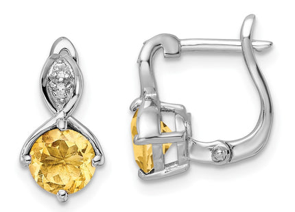 Sterling Silver Earrings Style QE16642CI - Classique Jewelry Inc.