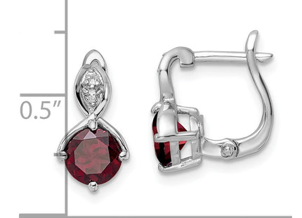 Sterling Silver Earrings Style QE16642GA - Classique Jewelry Inc.