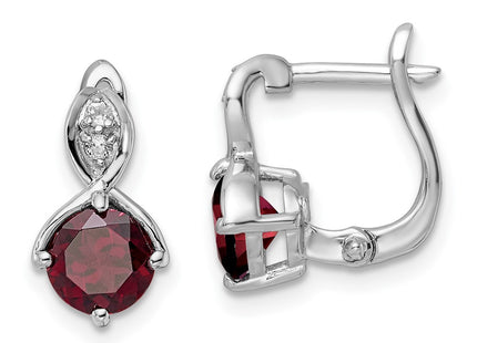 Sterling Silver Earrings Style QE16642GA - Classique Jewelry Inc.