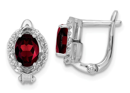 Sterling Silver Earrings Style QE16644GA - Classique Jewelry Inc.