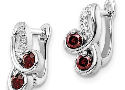 Sterling Silver Earrings Style QE16645GA - Classique Jewelry Inc.