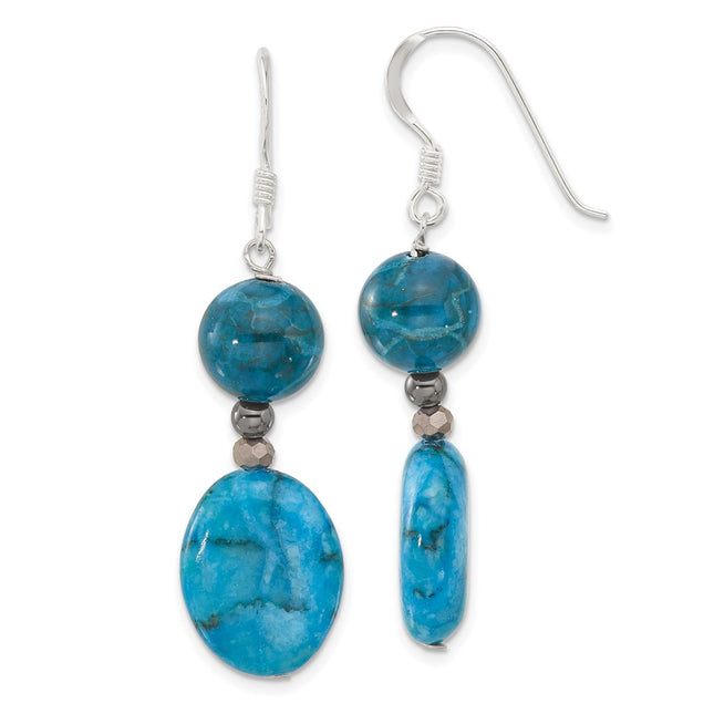 Sterling Silver Earrings Style QE16679 - Classique Jewelry Inc.