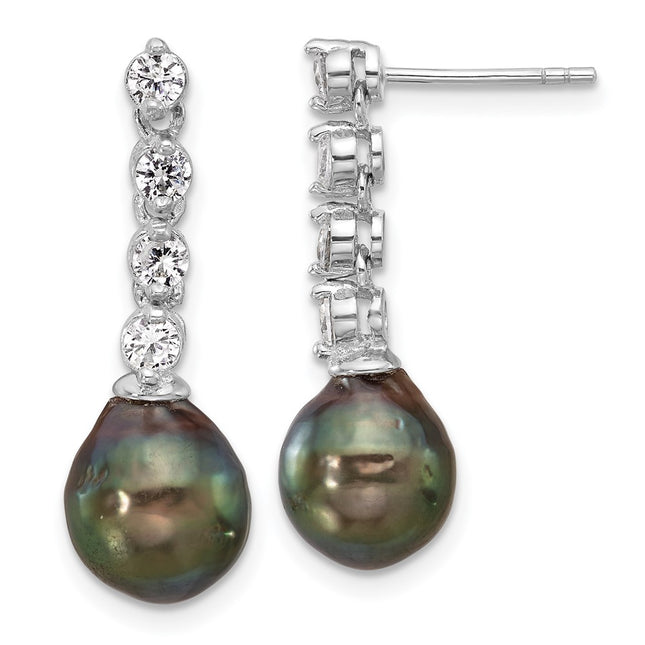 Sterling Silver Earrings Style QE16714 - Classique Jewelry Inc.