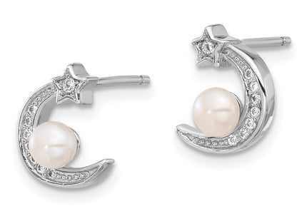 Sterling Silver Earrings Style QE16718 - Classique Jewelry Inc.