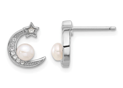 Sterling Silver Earrings Style QE16718 - Classique Jewelry Inc.