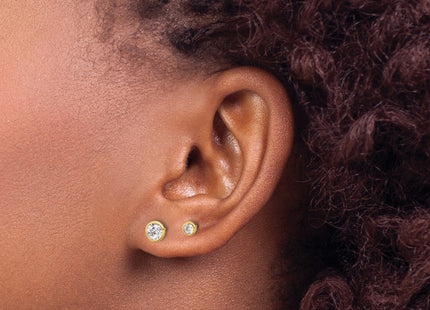 Sterling Silver Earrings Style QE16718GPSET - Classique Jewelry Inc.