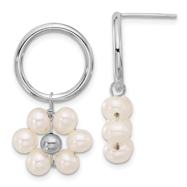 Sterling Silver Earrings Style QE16719 - Classique Jewelry Inc.