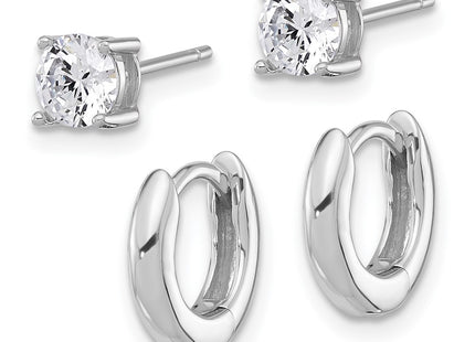 Sterling Silver Earrings Style QE16721SET - Classique Jewelry Inc.