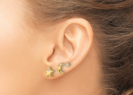 Sterling Silver Earrings Style QE16725GPSET - Classique Jewelry Inc.