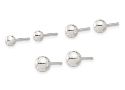 Sterling Silver Earrings Style QE16727SET - Classique Jewelry Inc.