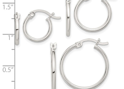 Sterling Silver Earrings Style QE16731SET - Classique Jewelry Inc.