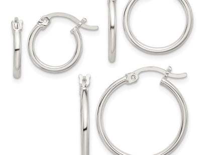 Sterling Silver Earrings Style QE16731SET - Classique Jewelry Inc.