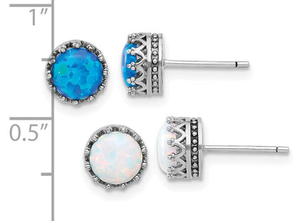 Sterling Silver Earrings Style QE16732SET - Classique Jewelry Inc.