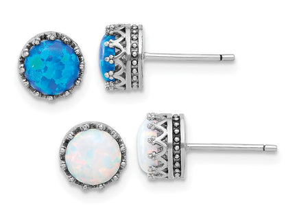 Sterling Silver Earrings Style QE16732SET - Classique Jewelry Inc.