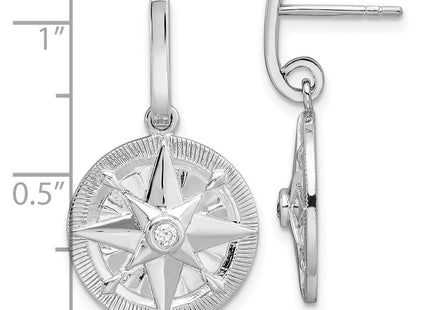 Sterling Silver Earrings Style QE16737 - Classique Jewelry Inc.