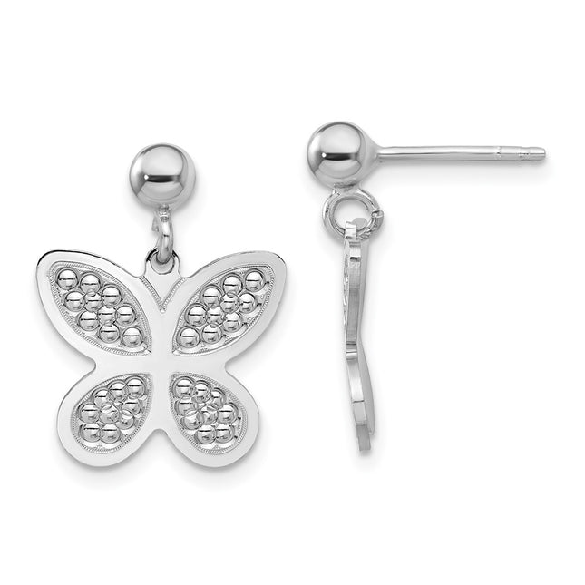 Sterling Silver Earrings Style QE16744 - Classique Jewelry Inc.