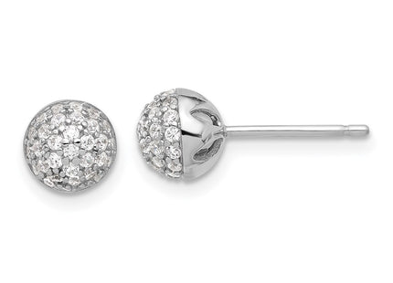 Sterling Silver Earrings Style QE16747 - Classique Jewelry Inc.