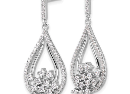 Sterling Silver Earrings Style QE16751 - Classique Jewelry Inc.