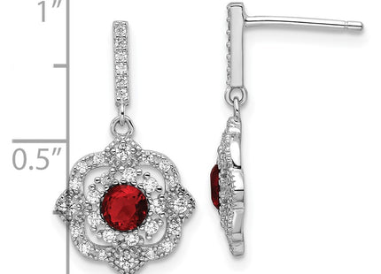 Sterling Silver Earrings Style QE16758 - Classique Jewelry Inc.