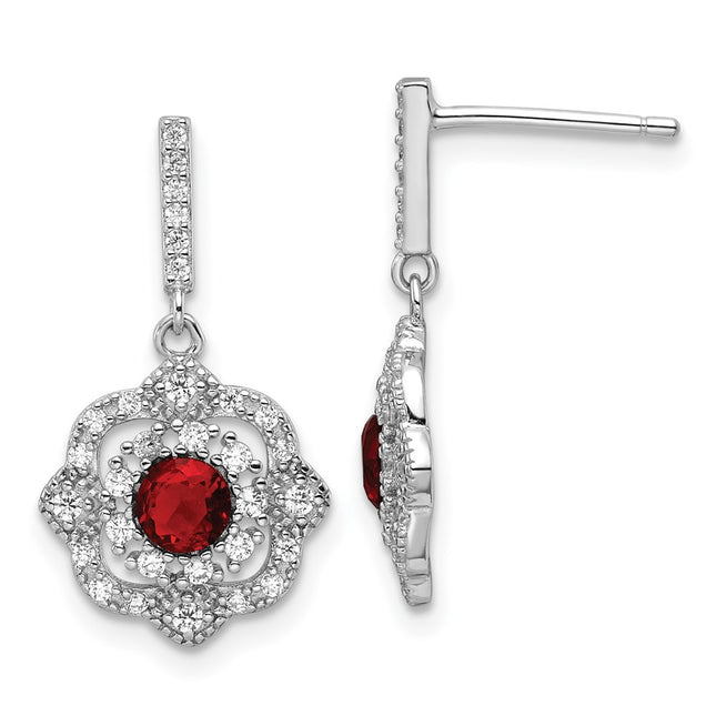 Sterling Silver Earrings Style QE16758 - Classique Jewelry Inc.
