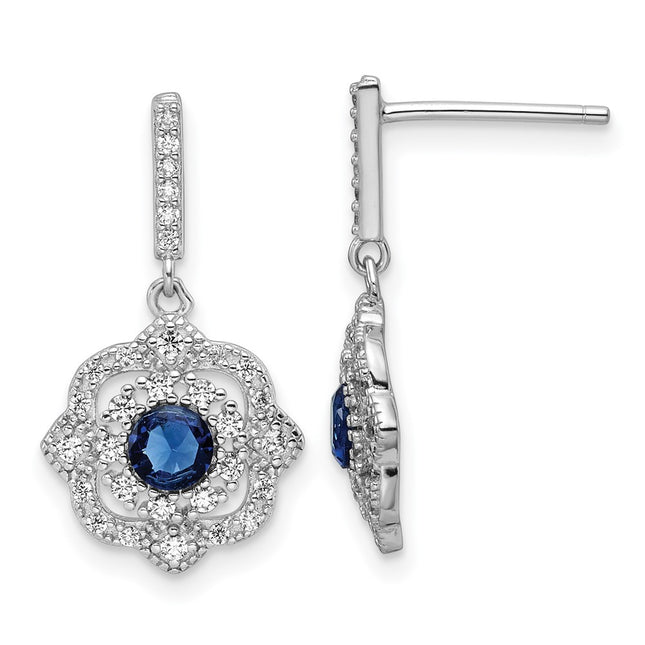 Sterling Silver Earrings Style QE16759 - Classique Jewelry Inc.