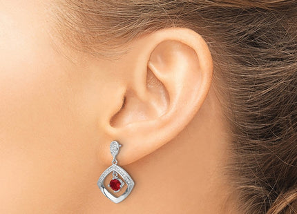 Sterling Silver Earrings Style QE16761 - Classique Jewelry Inc.