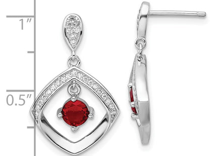 Sterling Silver Earrings Style QE16761 - Classique Jewelry Inc.