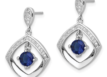 Sterling Silver Earrings Style QE16762 - Classique Jewelry Inc.