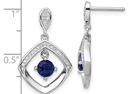 Sterling Silver Earrings Style QE16762 - Classique Jewelry Inc.