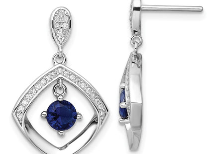 Sterling Silver Earrings Style QE16762 - Classique Jewelry Inc.