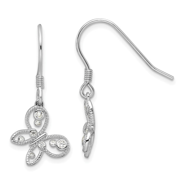 Sterling Silver Earrings Style QE16773 - Classique Jewelry Inc.