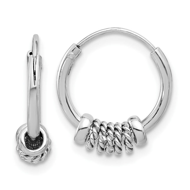 Sterling Silver Earrings Style QE16774 - Classique Jewelry Inc.