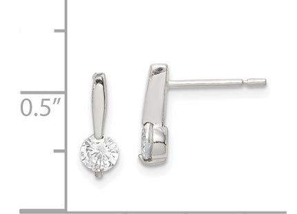 Sterling Silver Earrings Style QE1683 - Classique Jewelry Inc.