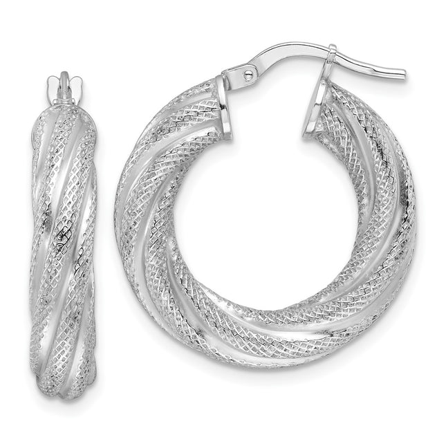 Sterling Silver Earrings Style QE16837 - Classique Jewelry Inc.