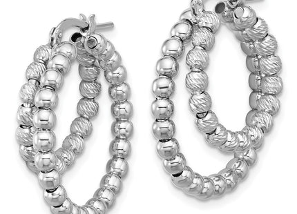 Sterling Silver Earrings Style QE16841 - Classique Jewelry Inc.