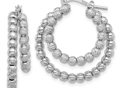 Sterling Silver Earrings Style QE16841 - Classique Jewelry Inc.