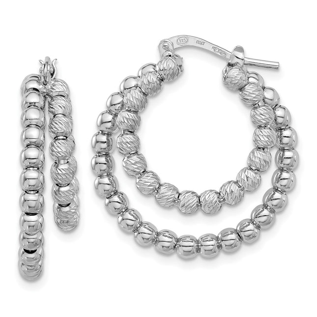 Sterling Silver Earrings Style QE16841 - Classique Jewelry Inc.