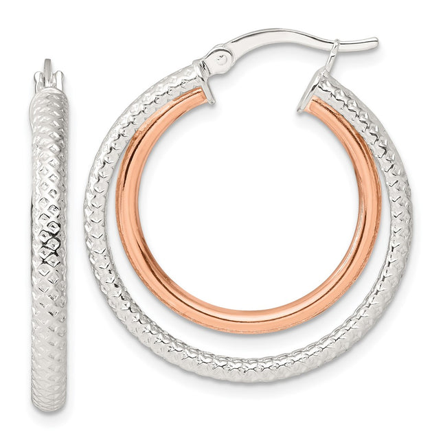 Sterling Silver Earrings Style QE16851 - Classique Jewelry Inc.